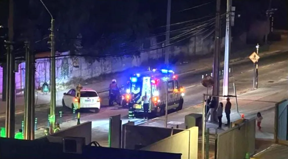 Revelan estado de salud de carabinero que impactó poste en medio de operativo