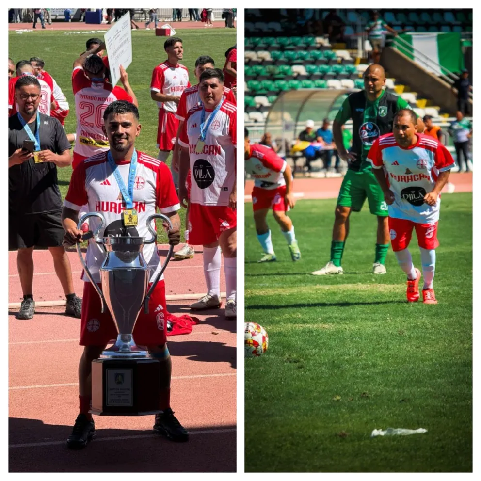 Sebastián Ahumada y Mauricio Regodeceves, fueron muy importantes en la campaña del campeón. Ambos destacaron que el compromiso colectivo fueron elementos decisivos en la campaña que los llevó a la corona. (Fotos: CD Huracán)