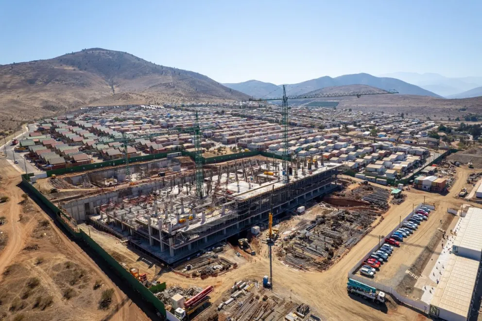 Avance de obras de hospital provincial de Choapa superan el 17%