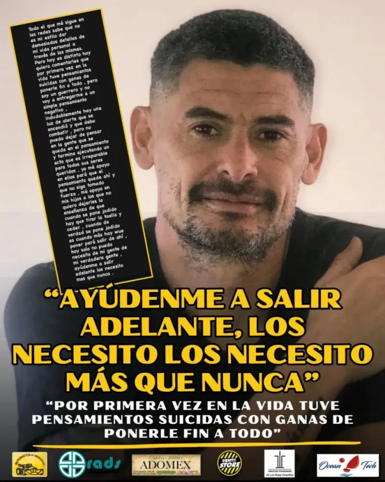 El episodio pone en evidencia la importancia de visibilizar la salud mental en el fútbol, un ámbito donde muchas veces estas situaciones se viven en silencio.  (Instagram Matías Cano)