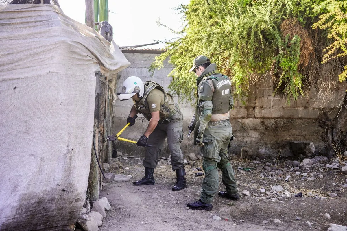 Desmantelan toma en El Palqui Bajo: detienen a sujeto con orden por tráfico de drogas