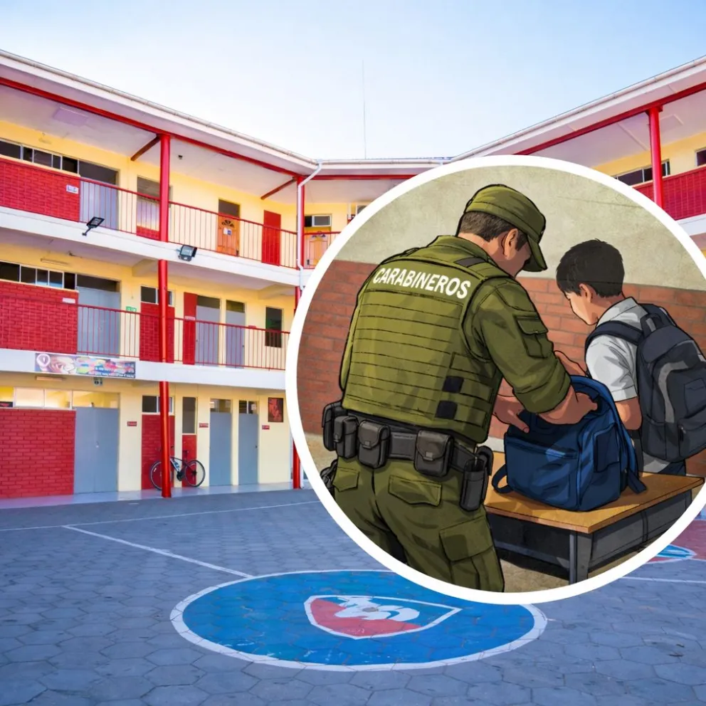 Amenaza de tiroteo en Coquimbo: Carabineros revisa mochilas