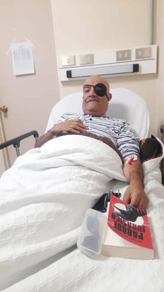 Mario Vega Briceño recibe el alta médica