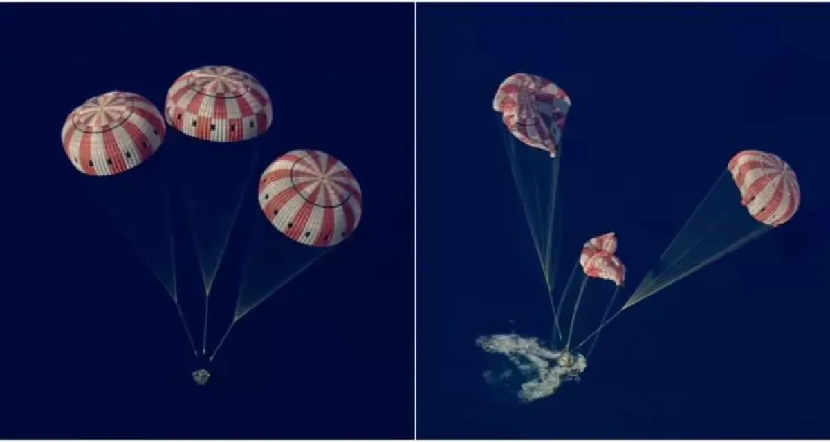 Artemis II completa exitoso amarizaje tras viaje a la Luna