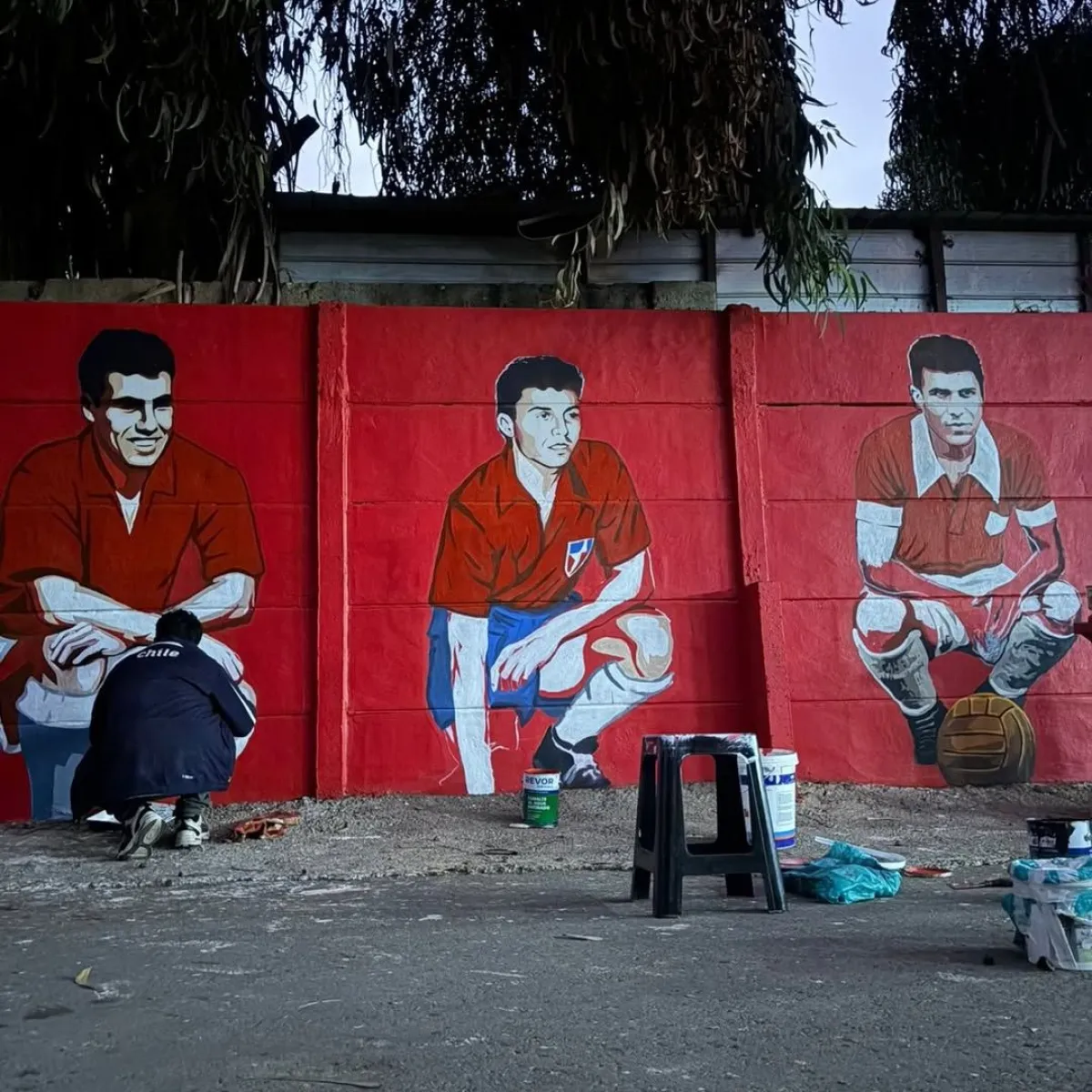 Mural de Rubén “Cachorro” Esquivel da nueva identidad al acceso sur de La Portada