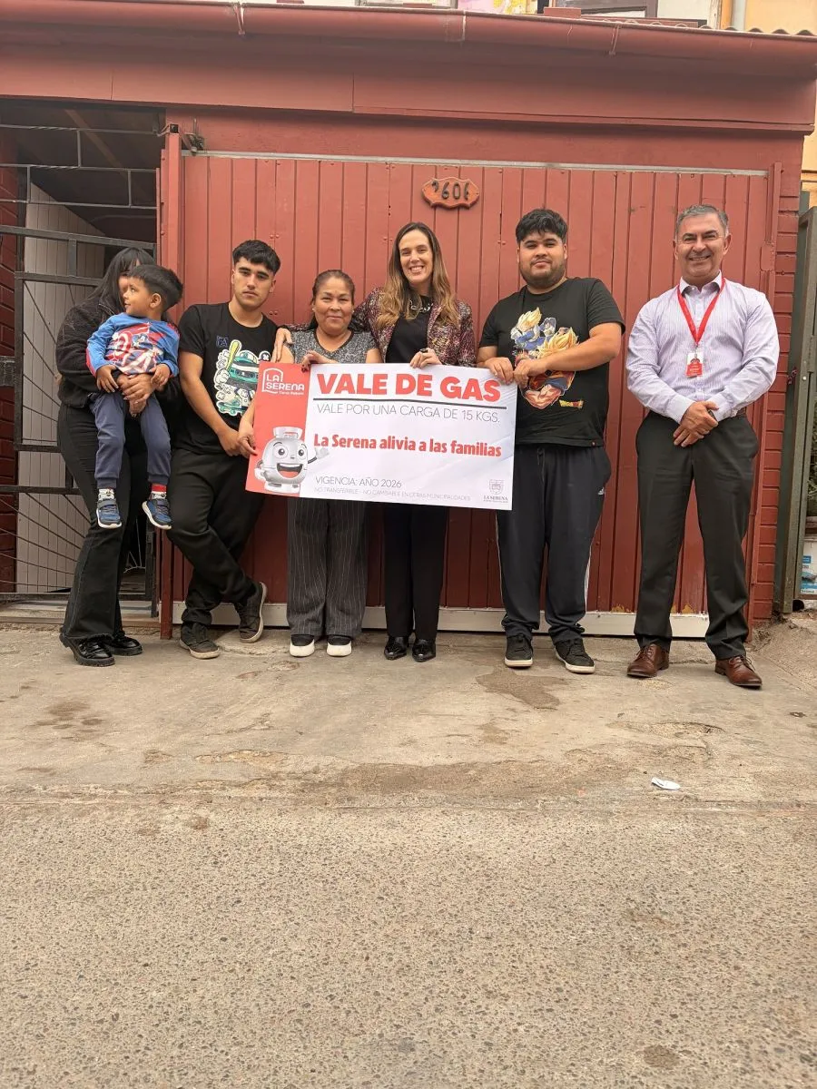 Comienza entrega de vales de gas en La Serena: 5 mil familias serán beneficiadas