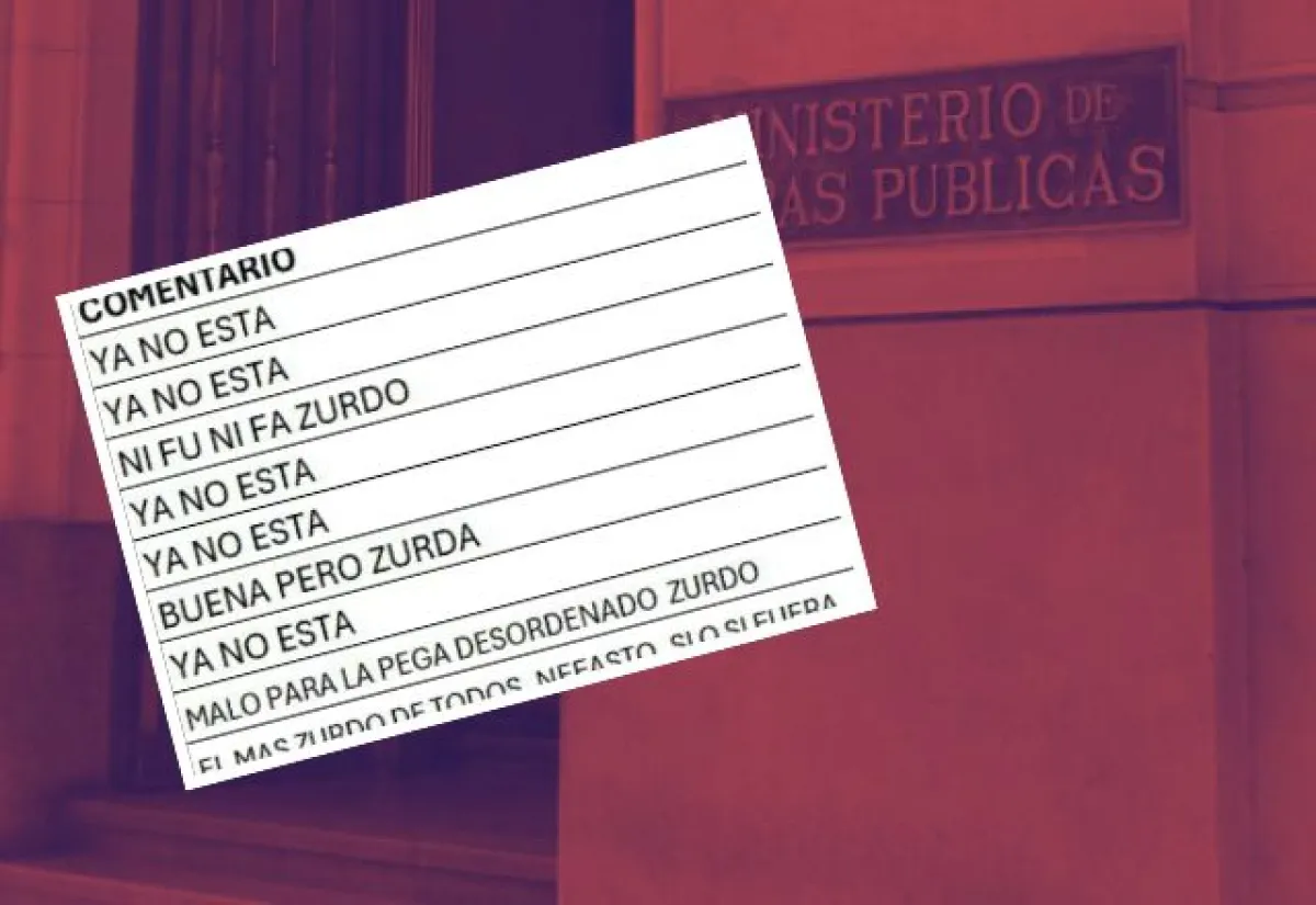 MOP se desmarca de polémica por planilla de evaluación