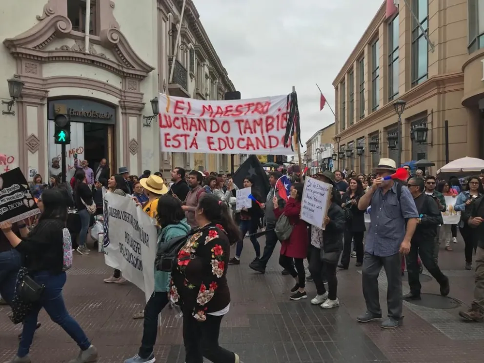 Los profesores no descartaron manifestarse ante los hechos de violencia que se registran en los colegios. (Foto: El Día)