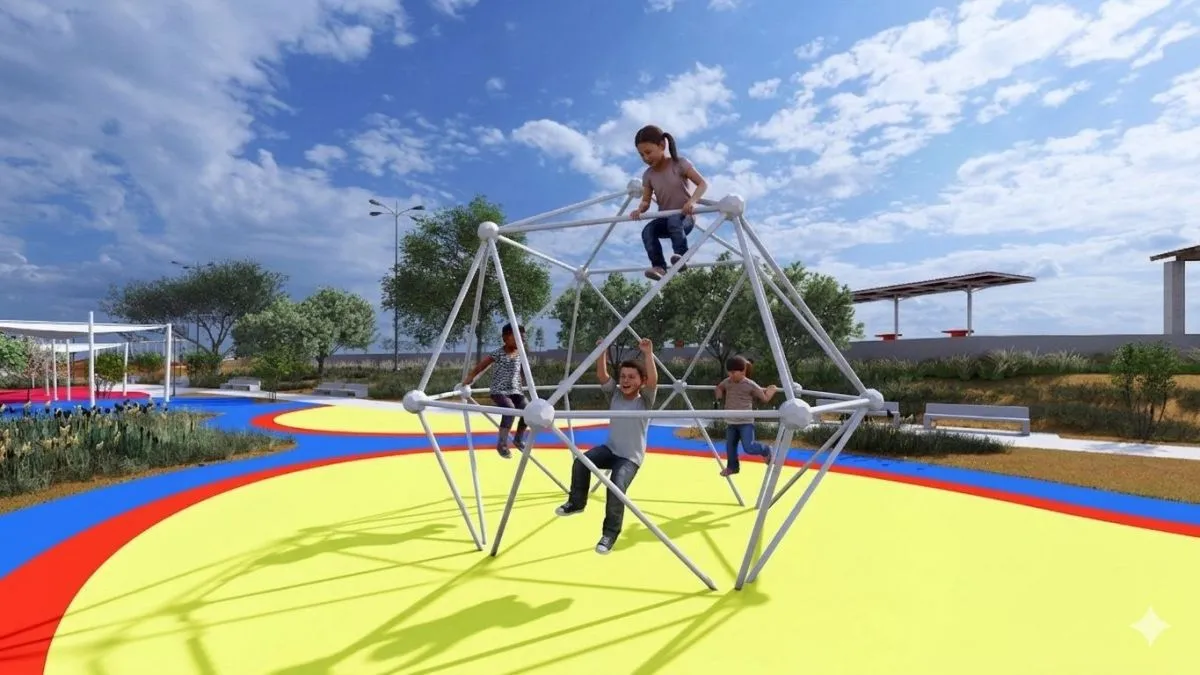 Inicio de construcción Parque San Joaquín en junio