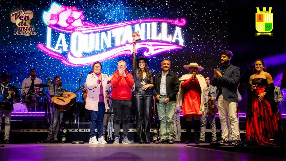 María José Quintanilla y Caleta e´Cumbia animaron Fiesta de la Vendimia de Punitaqui