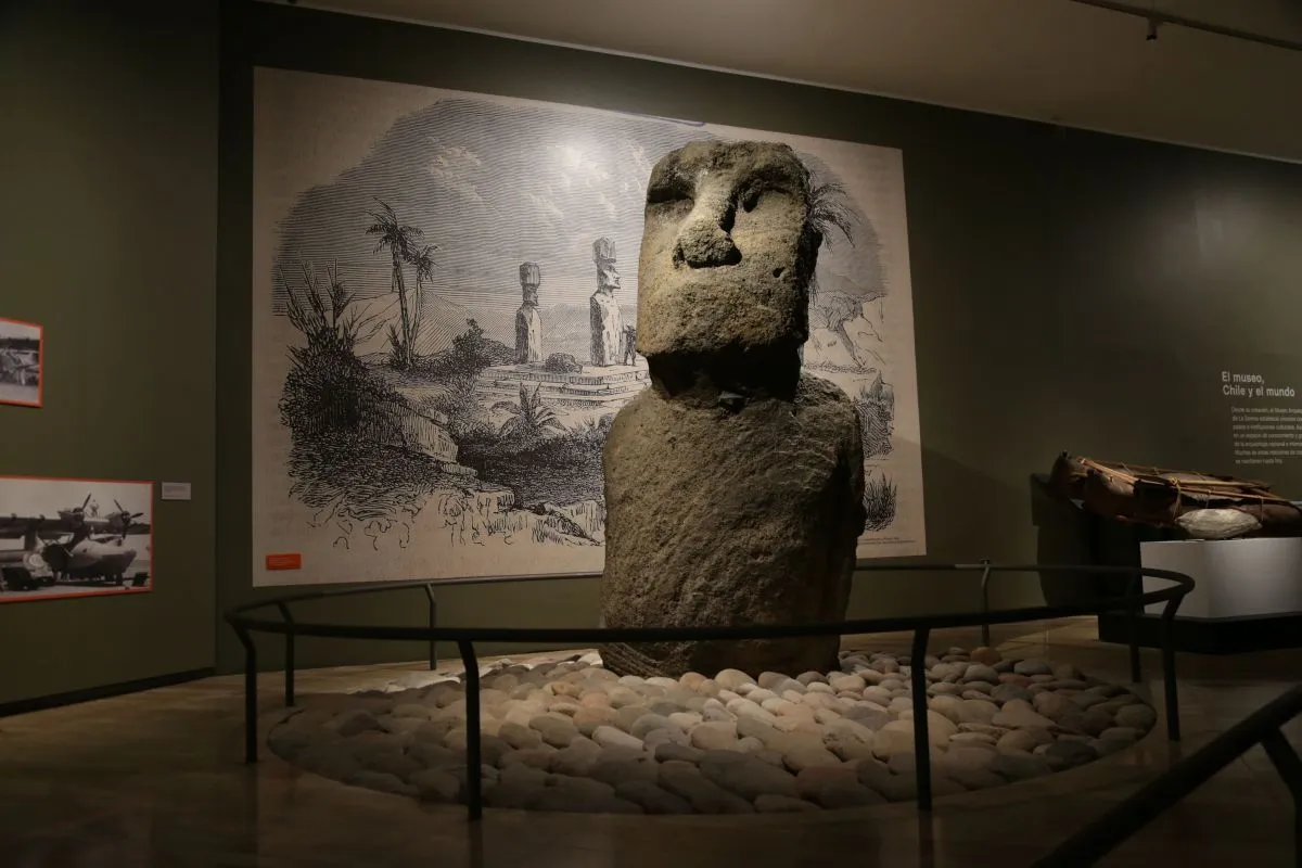 La historia del moái de La Serena