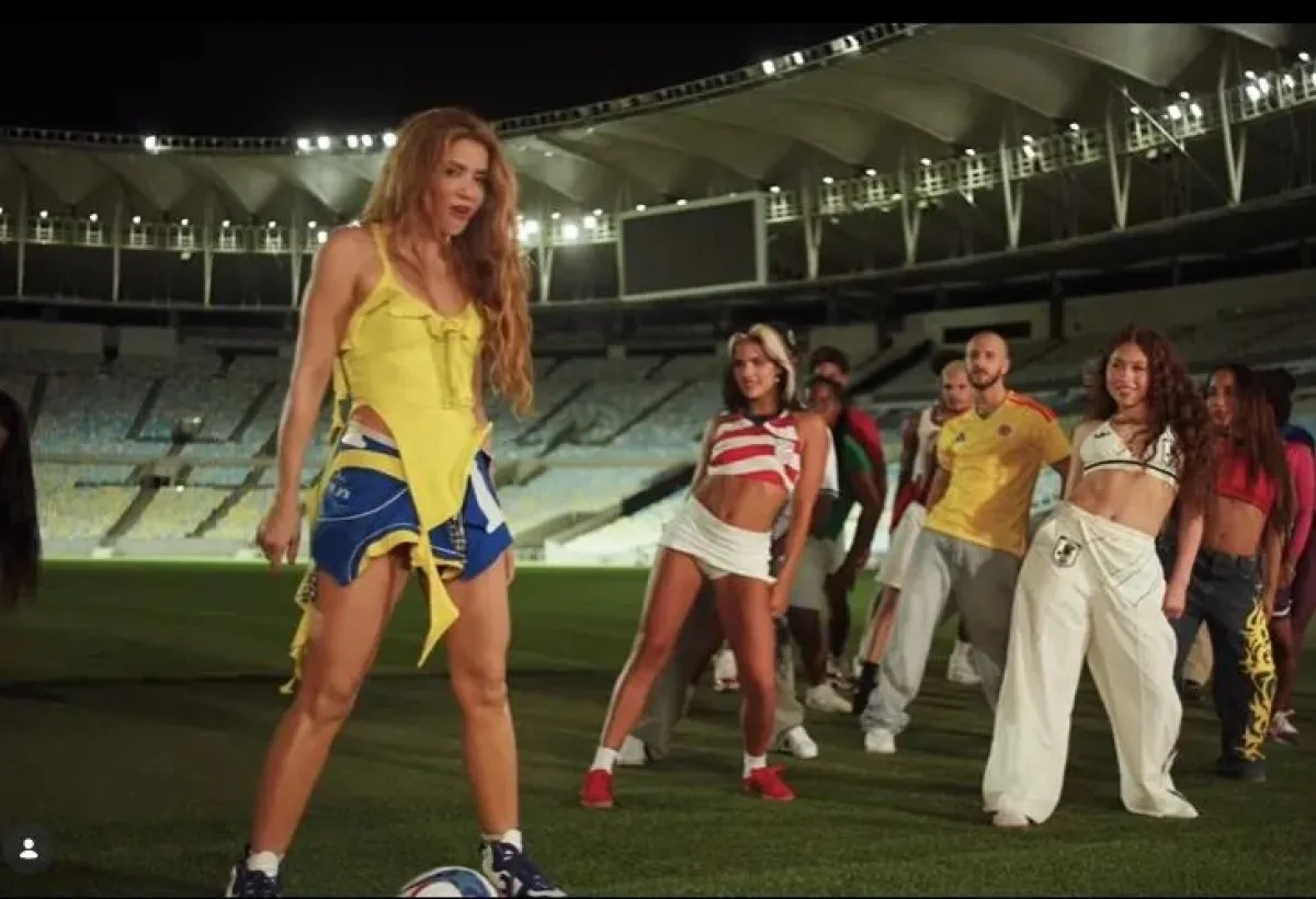 La canción 'Dai Dai', de Shakira, será el himno oficial del Mundial de Fútbol de 2026