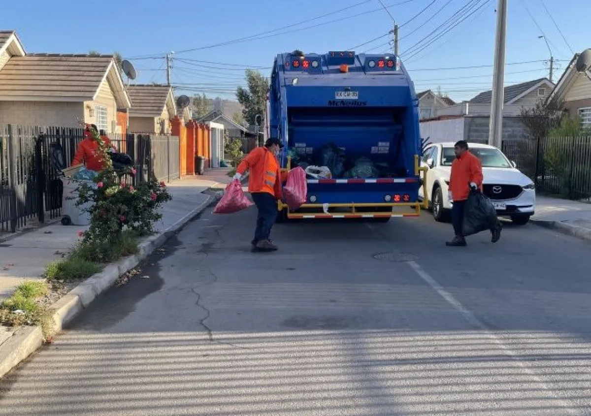 Recolección de basura en Ovalle no se detiene durante paro