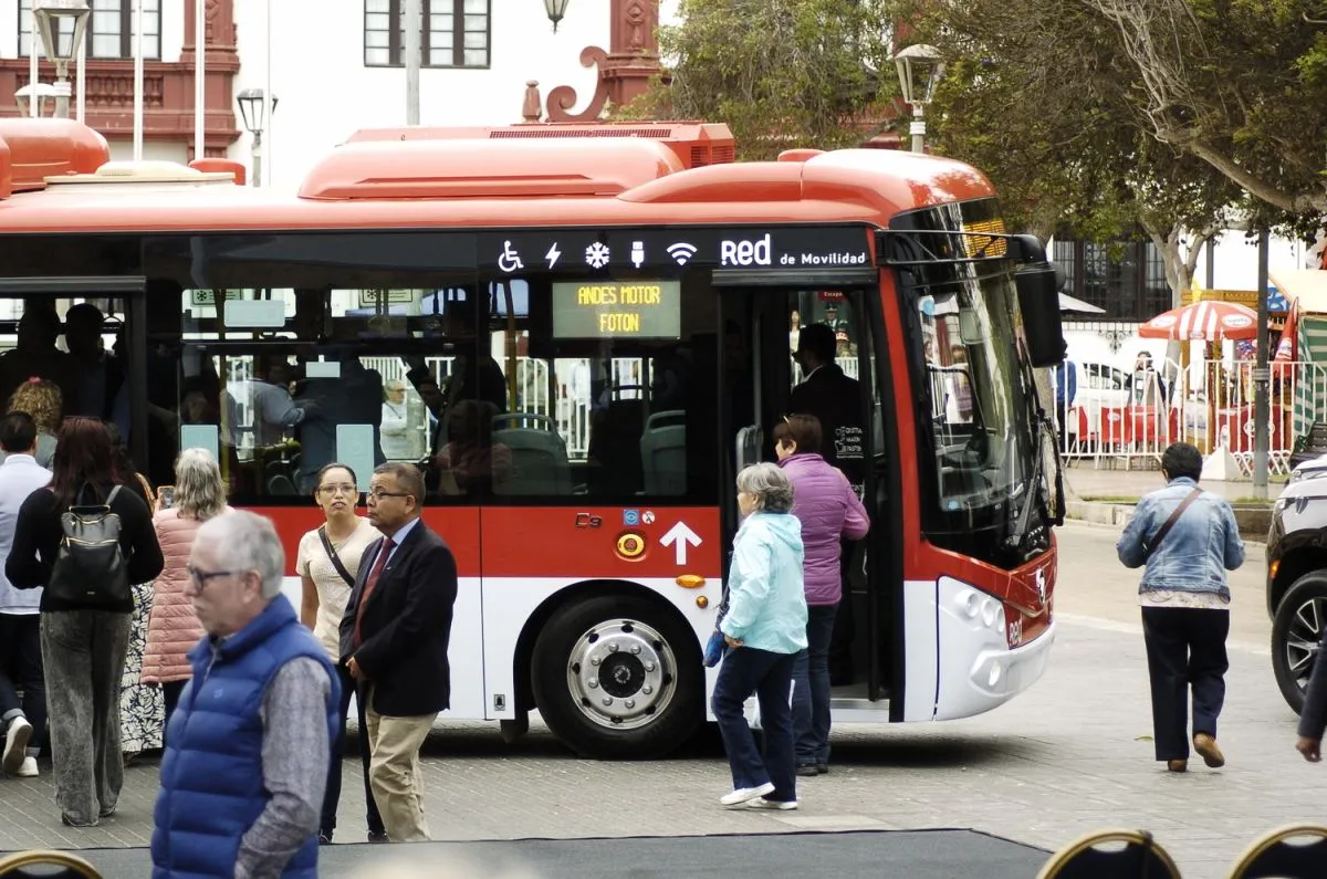 Recorridos de buses eléctricos en Ovalle Recorridos de buses eléctricos en Ovalle