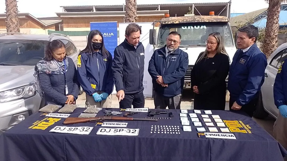 Desbaratan banda dedicada al robo de cobre y delitos asociados en Ovalle y Coquimbo