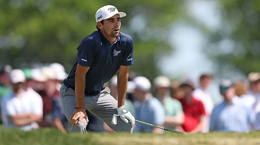 Niemann cerró su participación con un par en el hoyo 18, completando así una ronda final de altos y bajos en el PGA Championship. (Foto: Cedida) 