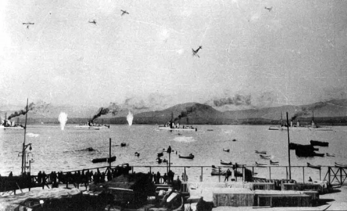 El día en que aviones bombardearon la bahía de Coquimbo en plena sublevación naval