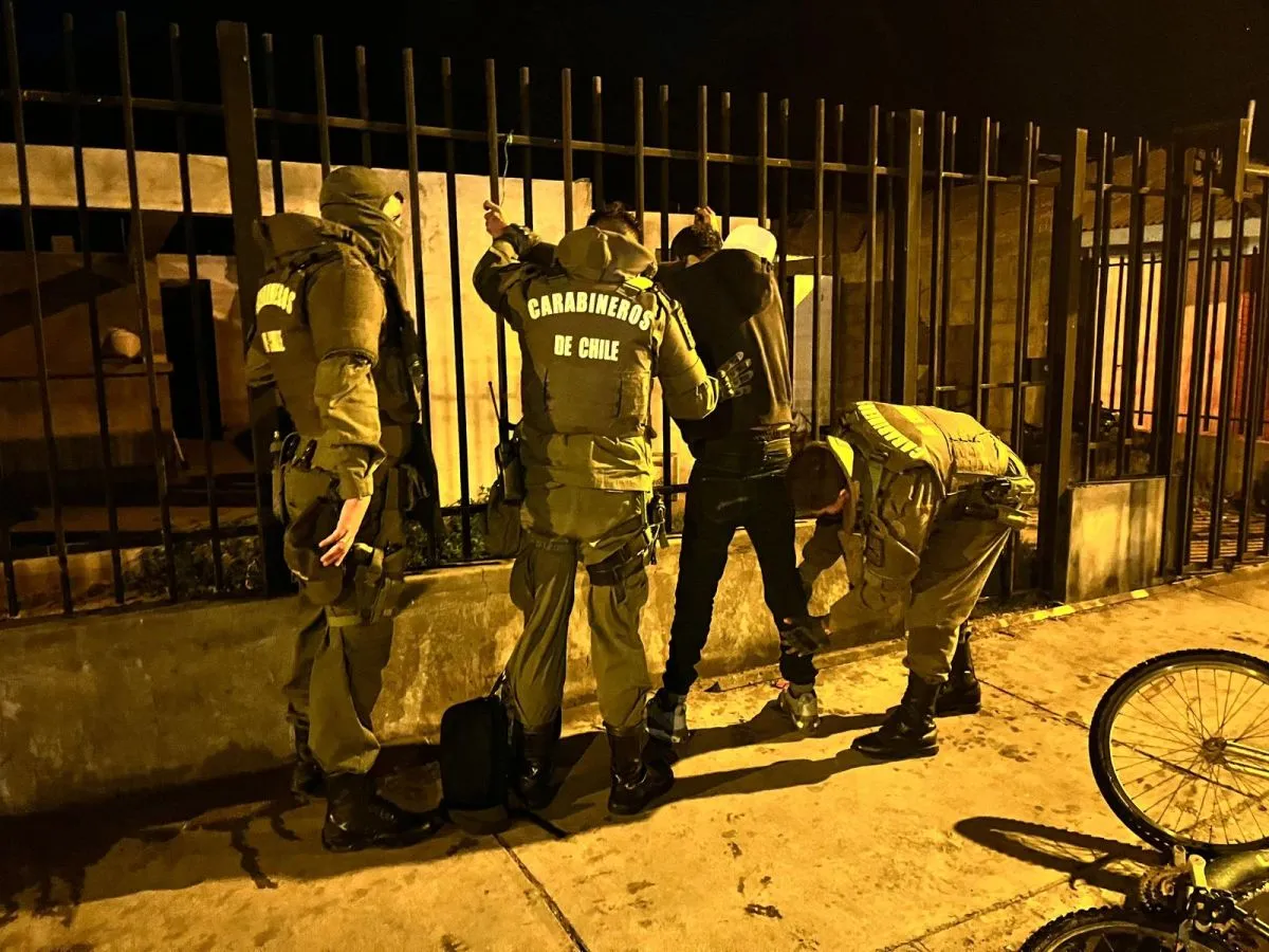 15 detenidos dejan operativos simultáneos en distintos sectores de Coquimbo