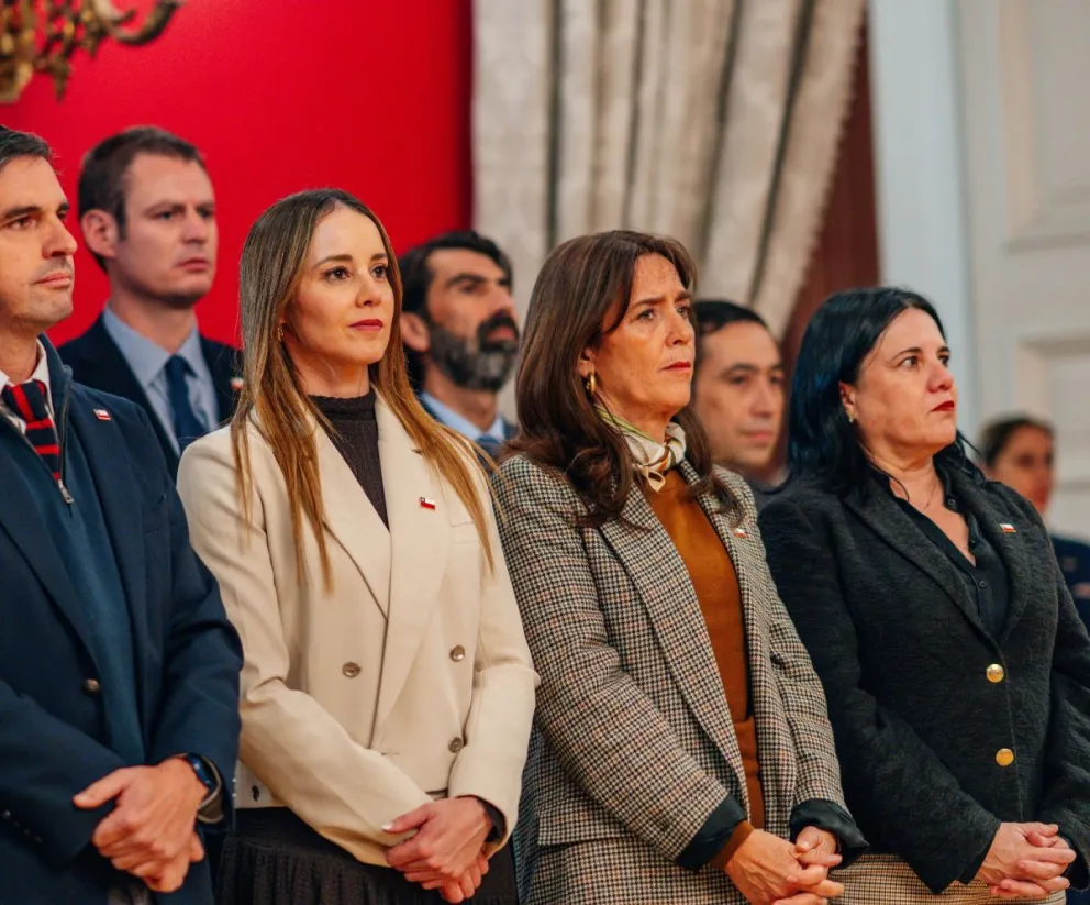 El Presidente agradeció el trabajo de las ministras salientes durante los 68 días que estuvieron en funciones. (Foto: Presidencia)