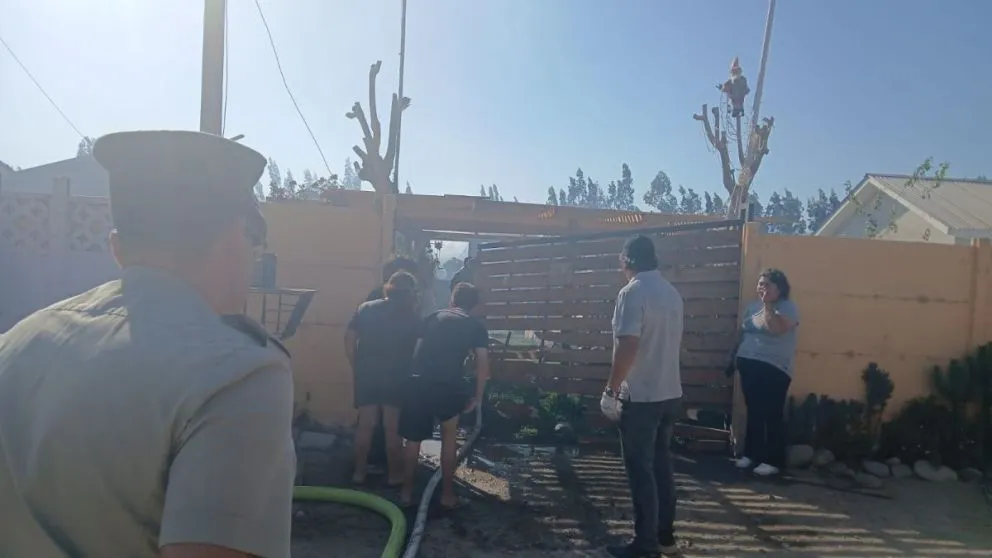 La idea de contar con una brigada y cuartel nació tras la muerte de un adulto mayor en febrero de 2025, tras un devastador incendio en la localidad de Gabriela Mistral. (Foto: Cedida)