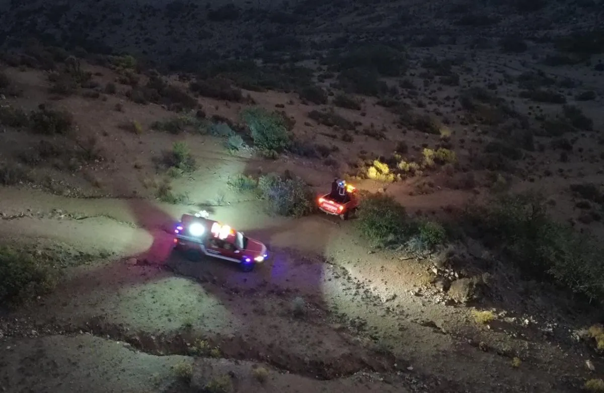 Rescatan a adulta mayor lesionada en cerro Grande de La Rinconada