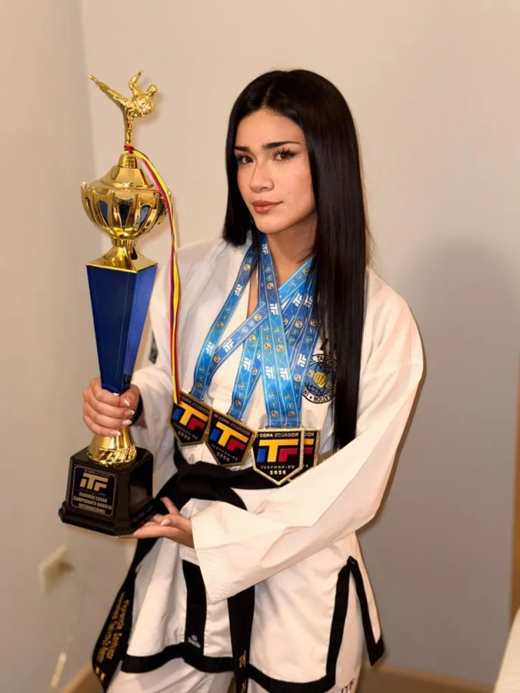 Esta noche regresaba al país María Florencia Sanhueza para retomar de inmediato su preparación, con la mirada puesta en seguir dejando en alto el nombre de La Serena y de Chile en el escenario internacional.