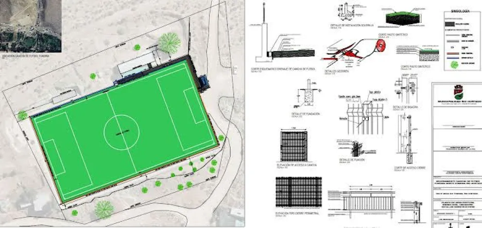 Las obras fueron priorizadas mediante procesos de participación ciudadana y buscan fortalecer tanto los espacios comunitarios como la infraestructura deportiva de Río Hurtado.