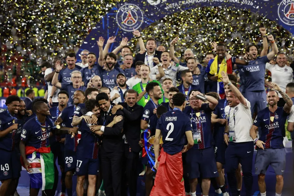 El París Saint Germain, campeón en el 2025 y 2026, se une a la relación de triunfadores tras ganar al Arsenal en la final de Budapest.
