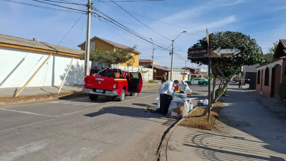 Durante su huida los delincuentes intentaron atropellar a los funcionarios de Carabineros en varias oportunidades, situación que justificó el uso del armamento institucional. (Foto: Cedida)