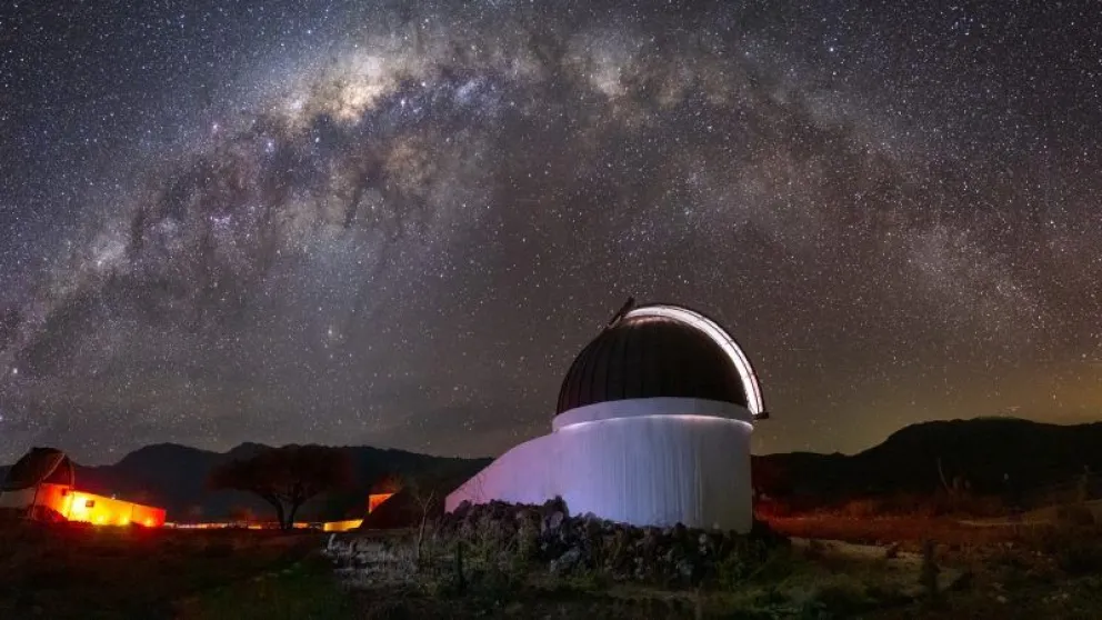 Astroturismo y patrimonio se unirán en las actividades que prepara el Observatorio Cruz del Sur para las vacaciones de invierno en Combarbalá. (Foto: Cedida)
