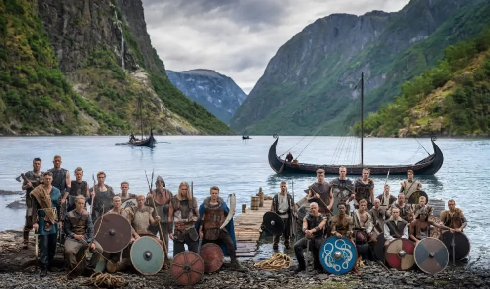 "Norway is coming", titularon en redes la selección de Noruega posó como vikingos en la previa del Mundial 2026 