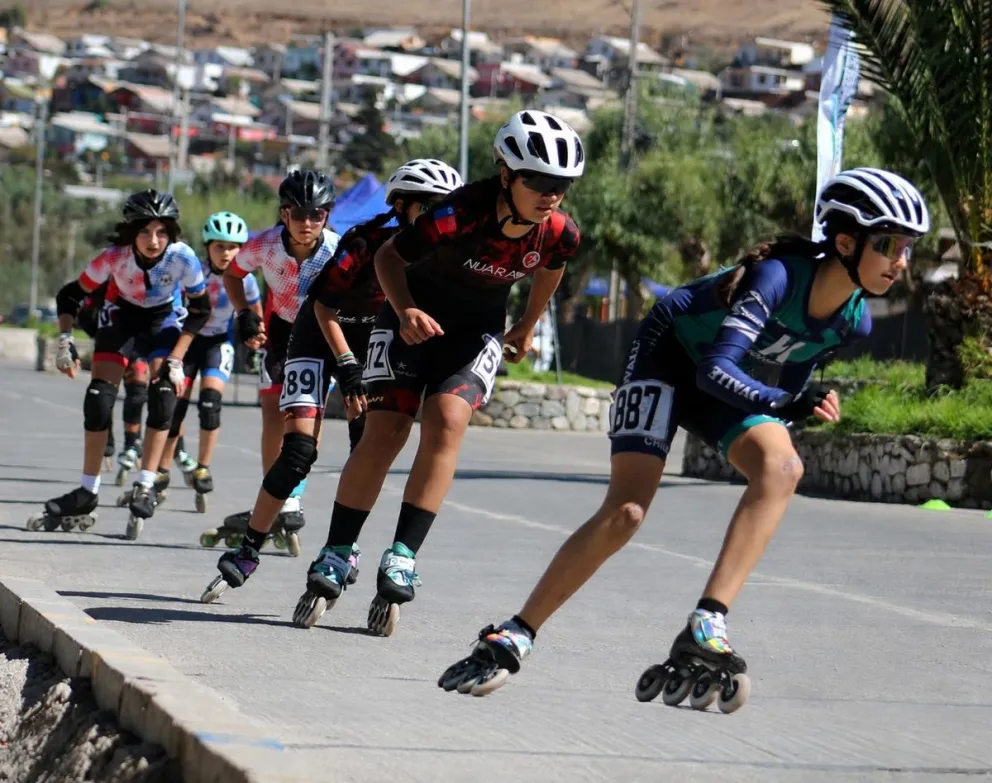 Cerca de 250 deportistas integran actualmente la Liga de Patinaje Cuarta Región, disciplina que continúa expandiéndose en Limarí y otras comunas de la zona. (Foto: Cedida)
