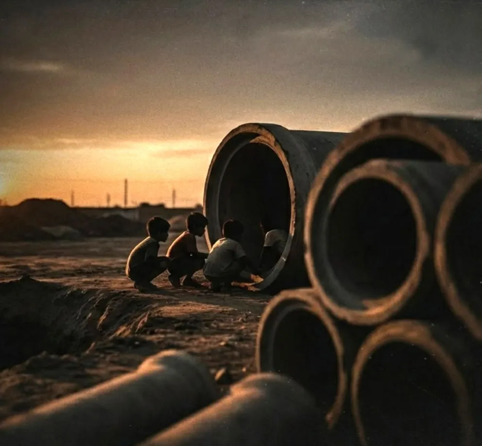 A fines de abril de 1992, un grupo de niños que jugaban en unas tuberías dijeron haber visto al duende. (Foto referencial)