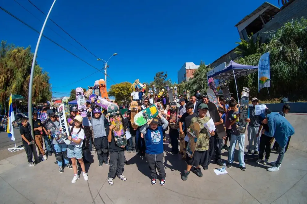 Skaters de distintas comunas de la región se reunirán en Ovalle para celebrar el Go Skateboarding Day con un recorrido por puntos emblemáticos de la ciudad. (Foto: Cedida)