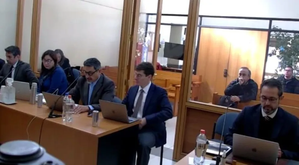 La extensa audiencia de formalización de los 11 imputados se realizó en el Juzgado de Garantía de Illapel y se estableció un plazo de 120 días de investigación. (Foto: Cedida)