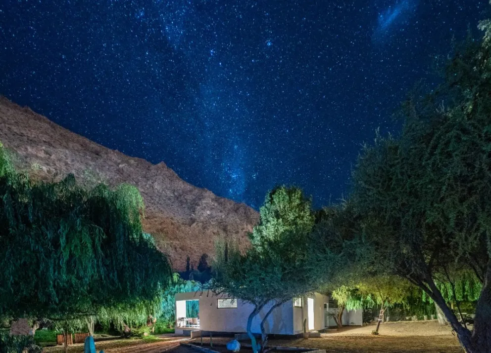 La belleza del cielo nocturno del valle de Elqui es uno de los grandes tesoros de la zona. (Foto: Cedida)