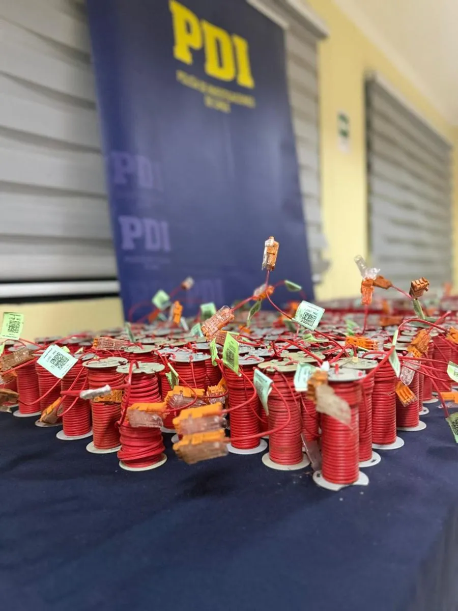 Incautan 202 detonadores electrónicos en Ovalle Incautan 202 detonadores electrónicos en Ovalle