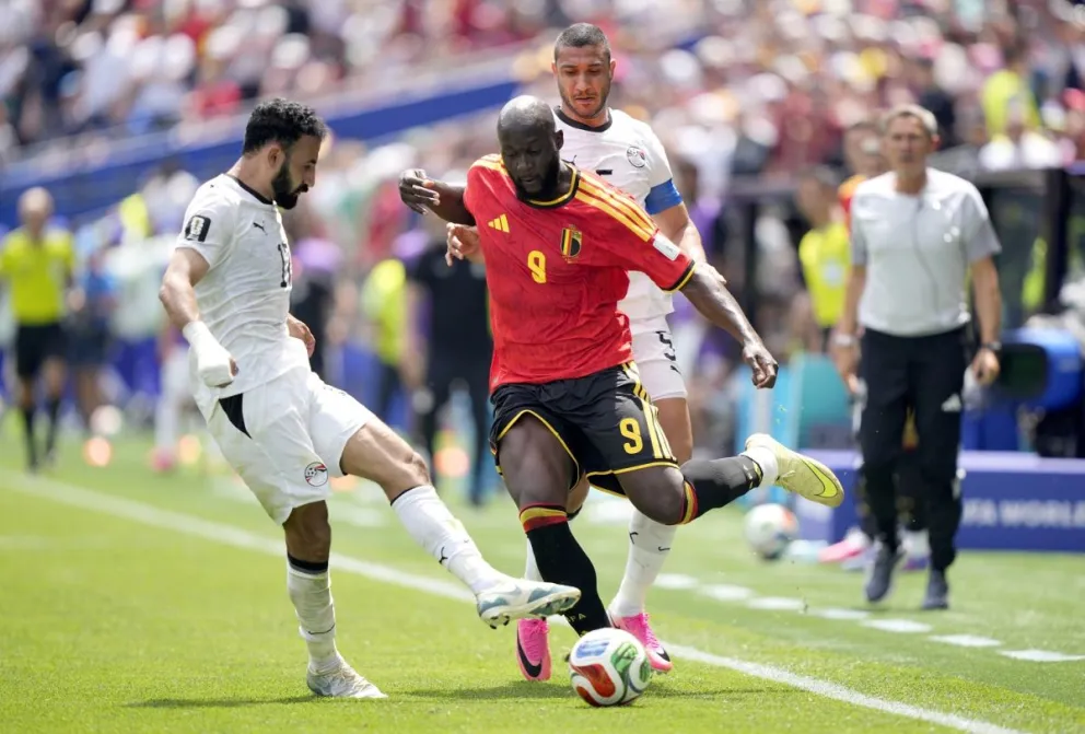 El ingreso de Romelu Lukaku terminó siendo determinante para que Bélgica rescatara la paridad ante Egipto.