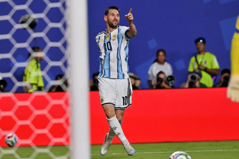 Pese a los elogios por el histórico triplete que llevó a Lionel Messi a igualar los 16 goles de Miroslav Klose en las fases finales de los Mundiales.