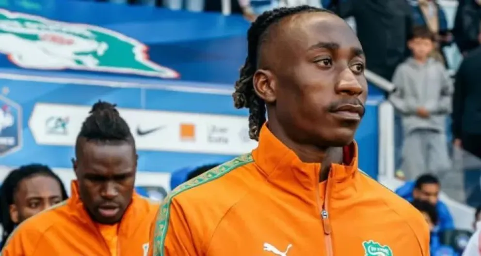El ariete de Costa de Marfil, Yan Diomande, emocionó a todo el mundo en plena Copa del Mundo 2026 al publicar una carta con dedicatoria, a modo de homenaje, a su hermana fallecida. (Foto: Bio Bio)