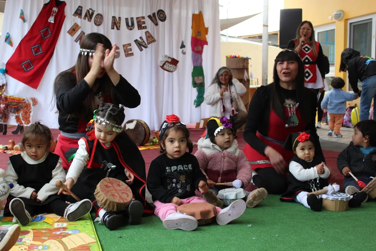Párvulos de Monte Patria valoran pueblos originarios
