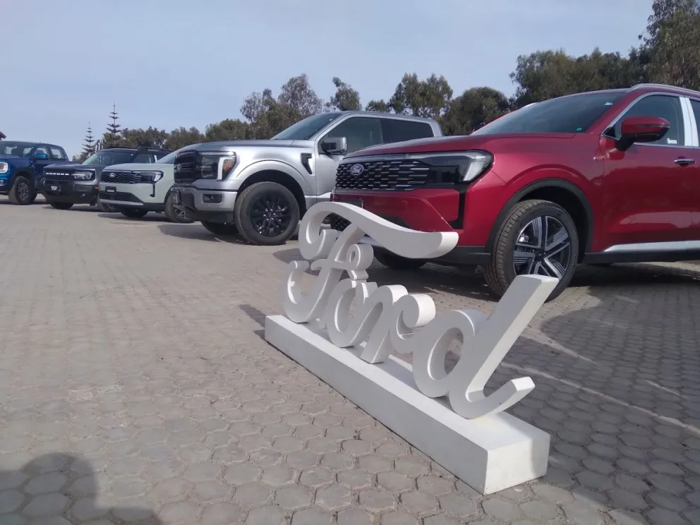 Los vehículos Ford pudieron ser testeados por los clientes que participaron en una muestra especial que se realizó ayer en La Serena.