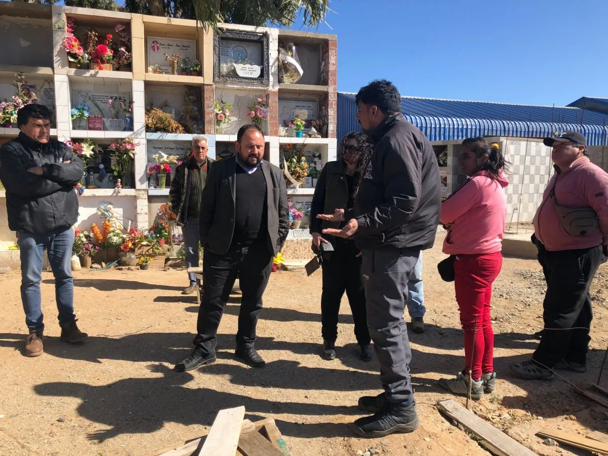 Complicaciones en construcción de cementerio de Los Vilos Complicaciones en construcción de cementerio de Los Vilos