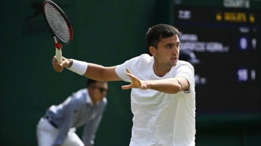 Barrios buscará este jueves dar el último paso para volver a decir presente en la catedral del tenis. (Foto: EFE)