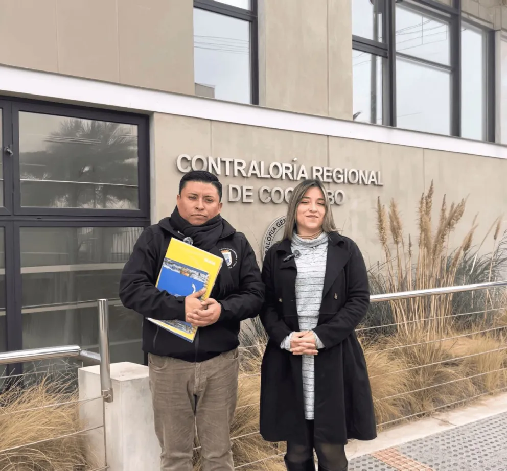 Los concejales Roquer González e Ivana Godoy piden que se investiguen eventuales omisiones en la defensa judicial del municipio. (Foto: Cedida)
