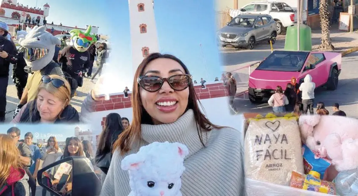Naya Fácil casi pierde su Tesla Cybertruck en Coquimbo