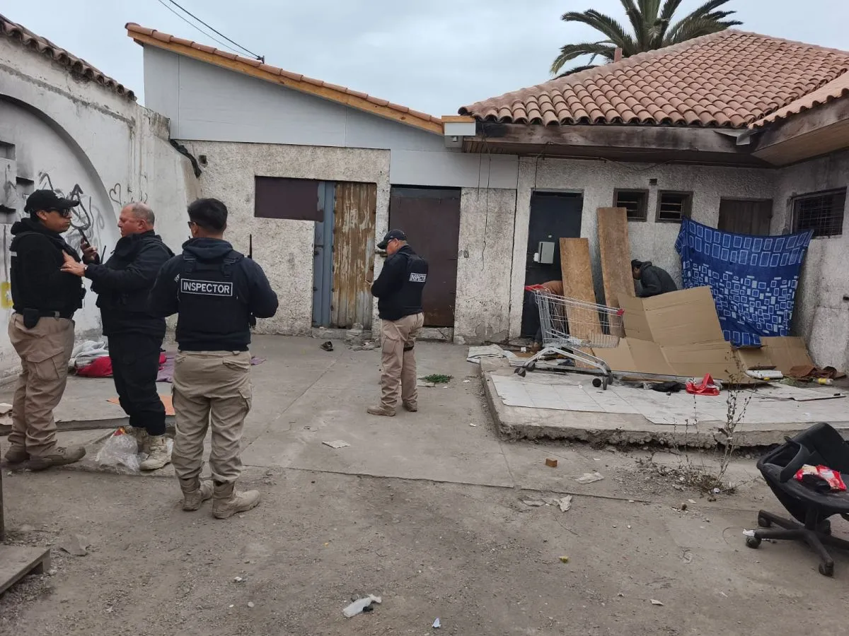 Desalojan ocupaciones irregulares en Ex Terminal Los Corsarios de La Serena