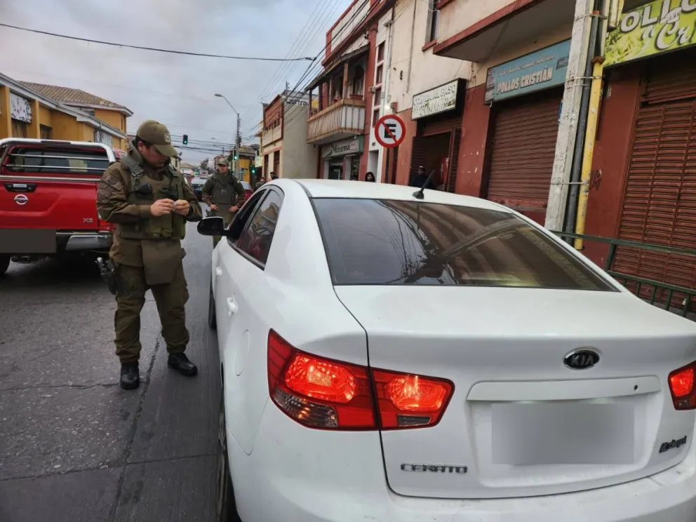 Cedida/ Carabineros de Chile 