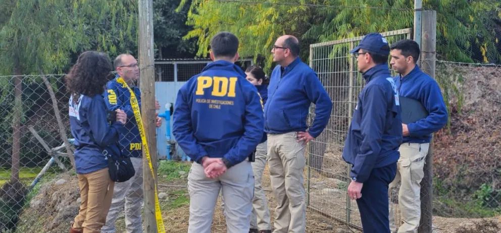 Las víctimas fueron encontradas al interior del predio Las Peñas. (Foto: Cedida)