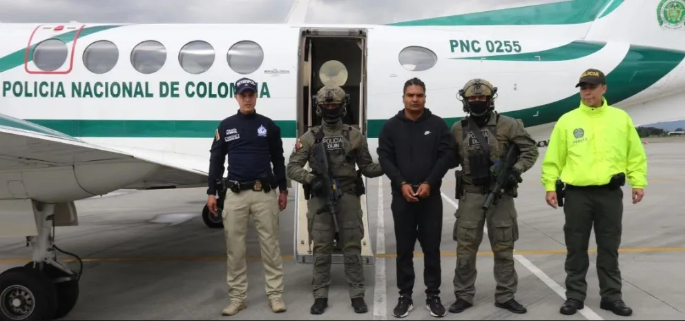 Larry Álvarez Núñez, quien también es identificado como "Larry Changa", fue detenido por la policía de Colombia el 1 de julio de 2024. (Foto: Cedida)